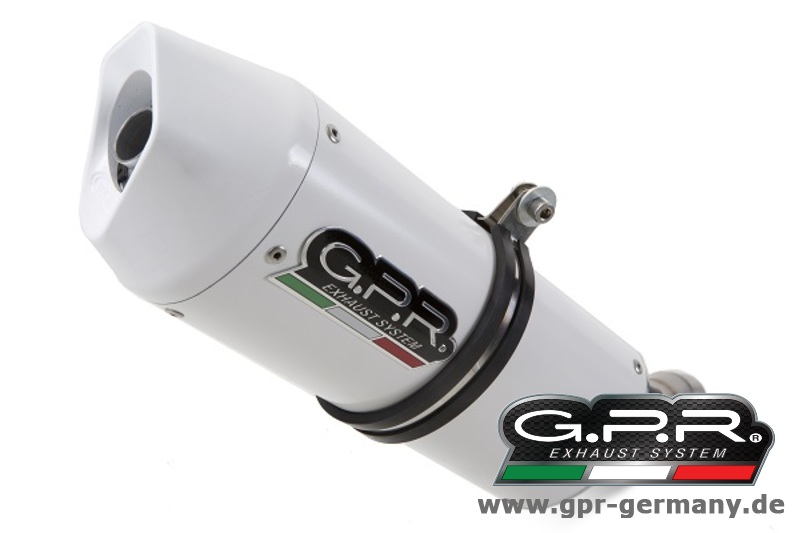 GPR ALBUS CERAMIC YAMAHA MT-09 / FZ-09 2014/16 HOMOLOGIERTER AUSPUFF MIT LINK PIPE